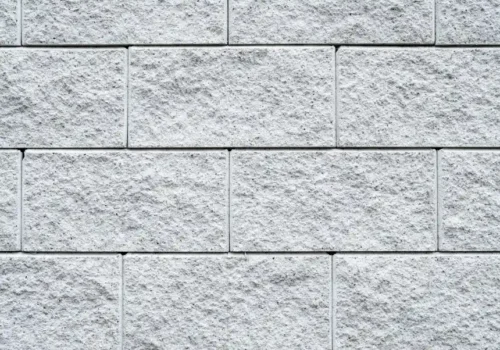 White brick surface, block foundation in Greenville NC