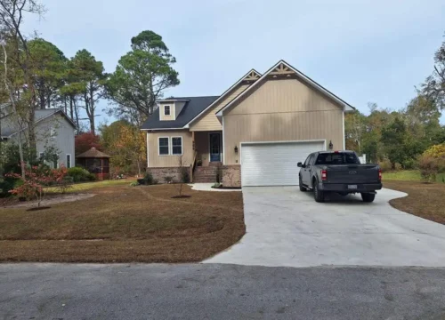 Completed projects: driveway and sidewalk work in Greenville NC